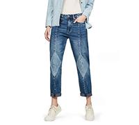 G-STAR RAW Damen 3301 Mid Boyfriend Diamond, Blau (lt vintage aged diamond restored D12845-9657-A280), 26W / 30L