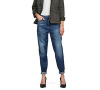 G-STAR RAW Damen 3301 Mid Waist Boyfriend Jeans, Blau (dk aged D11486-A777-89), 28W / 32L