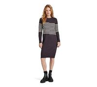 G-Star RAW Damen Broken Stripe Knitted Kleid, Grau (Grey Asphalt D24515-D563-G277), M