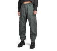 G-STAR RAW Damen Cargo Cord 3D Boyfriend Hose, Grau (Graphite D23221-C973-996), 29