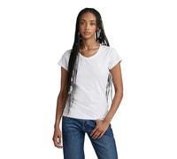 G-Star RAW Damen Eyben Slim V-Neck Top 2.0, Weiß (White D24533-4107-110), M