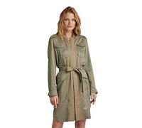 G-Star RAW Damen Field Belt Kleid, Grün (Shamrock D24268-D520-2199), S