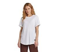 G-star Lash Fem Loose Rib Short Sleeve T-shirt Weiß S Frau (Herstellerartikelnummer: D16902-4107-110-S)