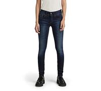 G-Star RAW Skinny-fit-Jeans Lynn Mid Waist Skinny, moderne Version des klassischen 5-Pocket-Designs 26, Länge 32 blau Damen Röhrenjeans Jeans 26, Länge 32 medium, aged