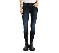 G-STAR RAW Damen Jeans Lynn Mid Waist Skinny Jeans, Blau (Medium Aged 6131-071), 25W / 30L