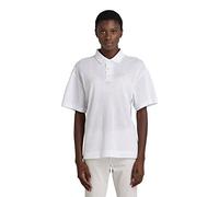 G-STAR RAW Damen Mesh Loose Poloshirt Tops