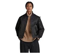 G-STAR RAW Damen Multi Pocket Bomberjacke, Schwarz (dk black D20569-C899-6484), S