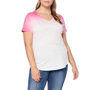 G-STAR RAW Damen Mysid Dip Slim T-Shirt, Rosa (Bright Rebel pink B059-B421), Small (Herstellergröße:S)