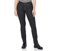 G-STAR RAW Damen Noxer Navy High Straight Jeans, Schwarz (Black Radiant Cobler D18170-B472-B996), 24W / 30L