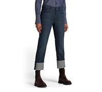 G-STAR RAW Damen Noxer Straight Jeans, Schwarz (Worn in leaden D17192-C922-C776), 28W / 30L