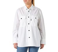 G-STAR RAW Damen Officer Boyfriend Hemd, Weiß (White D21887-4481-110), S