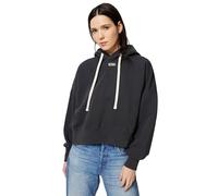 G-Star RAW Damen Oversized Cropped Hoodie, Grau (Shadow D24236-D425-992), S