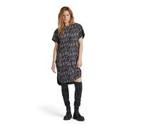 G-Star RAW Damen Printed Loose T-Shirt Kleid, Mehrfarben (Grey Asphalt raw Paint D24484-D611-G419), XS