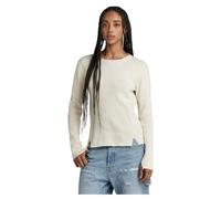 G-Star RAW Damen Ribbed Pullover, Beige (Antique White D24486-D563-G286), M