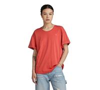 G-Star RAW Damen Rolled Up Sleeve Boyfriend Top, Rosa (Finch D24524-4107-5789), XXS