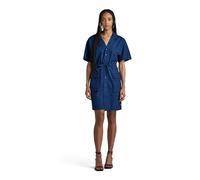 G-Star RAW Damen Soft Utility Kleid, Blau (Rinsed D24348-D309-082), M