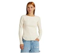 G-Star RAW Damen Swedish Army Slim Top, Beige (Antique White D24536-D527-G286), L