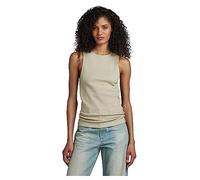 G-STAR RAW Damen Tanktop 3D Rib, Beige (Spray Green D23093-D276-D606), M