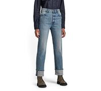 G-STAR RAW Damen Tedie Ultra High Waist Straight Jeans