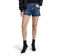 G-Star RAW Damen True Shorts Raw Edge, Blau (Worn in Sentry Blue D24376-D577-G334), 28
