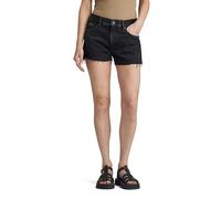 G-Star RAW Damen True Shorts Raw Edge, Schwarz (Jet Black D24376-D291-A814), 27