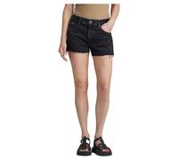 G-Star RAW Damen True Shorts Raw Edge, Schwarz (Jet Black D24376-D291-A814), 33