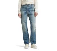 G-STAR RAW Damen Viktoria High Straight Jeans, Blau (Antique Faded Laguna D23959-D538-G325), 27W / 32L