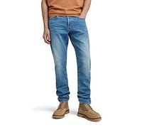 G-star 3301 Regular Tapered Jeans 35 Worn In Azure