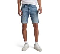 G-Star RAW Herren 3301 Slim Shorts, Blau (Sun Faded Blue Donau D10481-D441-G347), 28