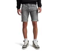 G-Star RAW Herren 3301 Slim Shorts, Grau (Faded Grey neblina D10481-D535-G324), 28
