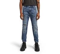 G-Star RAW Herren 5620 3D Zip Knee Skinny Jeans, Blau (Faded Cascade Restored D01252-C051-C966), 31W / 32L