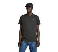 G-STAR RAW Herren Base-S V-Neck T-Shirt, Schwarz (dk black D16412-336-6484), S