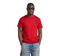 G-Star RAW Herren Chest gr r t, Rot (dk Flame D23712-336-8050), S