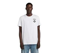 G-Star RAW Herren Chest gr r t, Weiß (White D23712-336-110), XS