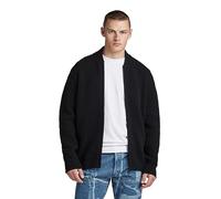 G-Star RAW Herren Chunky Zip Cardigan Knit, Schwarz (dk Black D23533-D170-6484), L