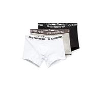 G-STAR RAW Herren Classic Trunks 3-Pack, Mehrfarben (Black/Grey Htr/White D03359-2058-6172), XL