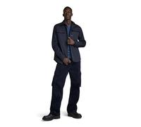 G-Star RAW Herren CPO Regular Hemd, Blau (Salute D23583-C900-C742), L