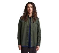 G-Star RAW Herren CPO Regular Hemd, Mehrfarben (Galaxy Fisher/Tobacco Oxford D23583-C895-G099), XL