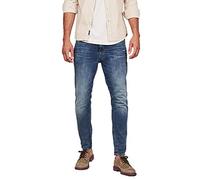 Regular-fit-Jeans G-STAR "D-Staq Slim Jeans", Herren, Gr. 29, Länge 34, medium aged, Obermaterial: 92% Baumwolle, 7% Elastomultiester, 1% Elasthan, Jeans (73432450-29) medium aged
