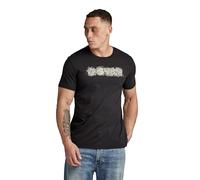 G-star Distressed Logo Kurzarm-t-shirt (Herstellerartikelnummer: D24363-C506-6484-S)