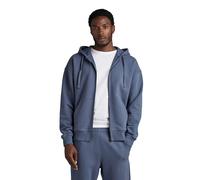 G-Star RAW Herren Essential Loose Zip Thru Hooded Sweatshirt, Blau (Vintage Indigo D23489-D395-G278), L