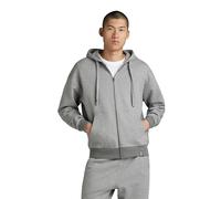 G-Star RAW Herren Essential Loose Zip Thru Hooded Sweatshirt, Mehrfarben (medium Grey Htr D23489-D395-8073), L