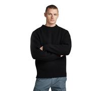 G-Star RAW Herren Essential r Knit, Schwarz (dk Black D23731-D447-6484), M