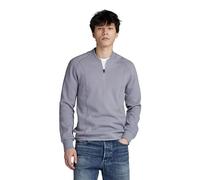 G-Star RAW Herren Jirgi Half Zip Slim Tweeter, Grau (dim Grey D23512-D271-3885), XL