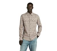 G-STAR RAW Herren Marine Slim Hemd, Mehrfarben (Shamrock Liam Check D24963-D531-G545), S