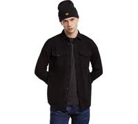 Jeanshemd G-STAR RAW "Marine Slim" Gr. XL, N-Gr, schwarz (dk black) Herren Hemden Langarm (67455741-XL)