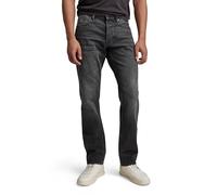 G-STAR RAW Herren Mosa Straight Jeans, Schwarz (Worn in Black Moon D23692-B479-G108), 34W / 32L