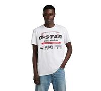 G-STAR RAW Herren Old skool originals r t, Weiß (white D23714-336-110), M