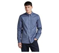 G-Star RAW Herren One Pocket Regular Hemd, Blau (Vintage Indigo D24292-A504-G278), XS