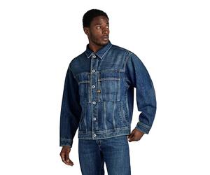 G-STAR RAW Herren Oversized Denim Jacke, Blau (worn in sentry blue D24332-D577-G334), XL